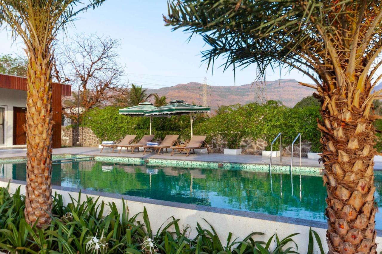 Natures Odyssey By Stayvista - Amidst Lush Greenery With Outdoor Pool And Indoor Activities Chinchavli المظهر الخارجي الصورة
